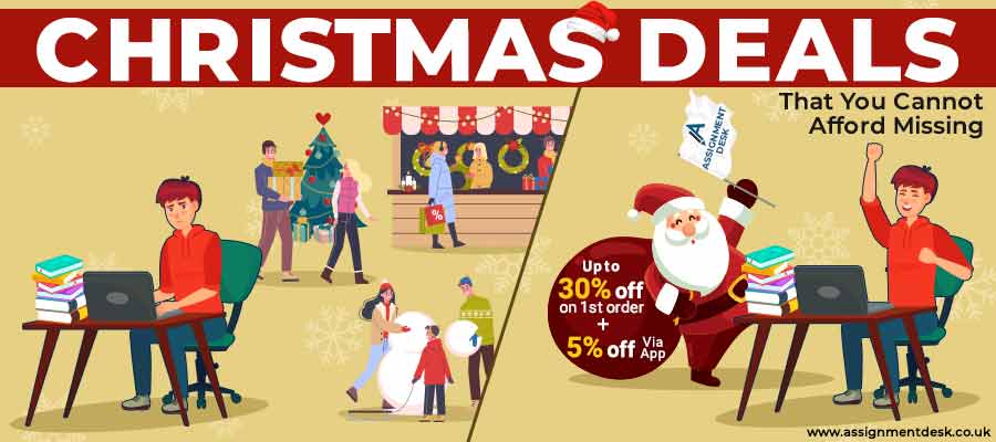 Christmas Offers and Deals on Assignments